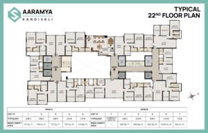 Typical 22nd Floor Plan