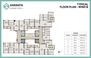Typical Floor Plan - Wing B