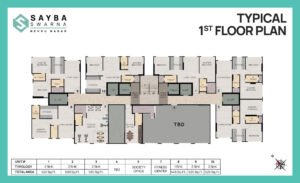 Typical 1st Floor Plan