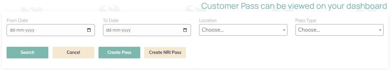 Partner dashboard filters